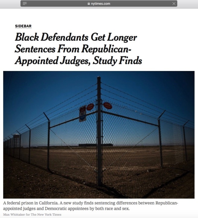 Screenshot NYT on Harvard prison sentencing study 28may 2018 cotin.org.jpg