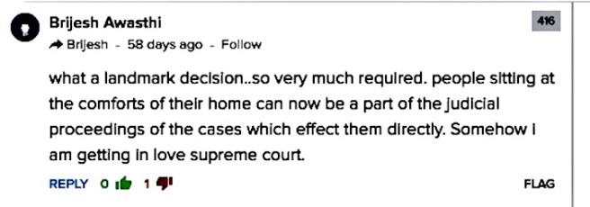 2 Reader comment Times of India 26 September 2018 COTIN.org